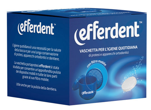 EFFERDENT VASCHETTA PORTAPROTESI - Farmacia Mortise