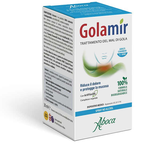 GOLAMIR SPRAY NO ALCOL 30 ML - Farmacia Mortise