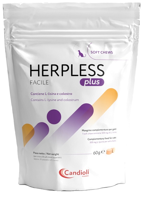 HERPLESS PLUS FACILE 30 SOFT CHEWS - Farmacia Mortise