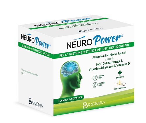 BIODEMIA NEUROPOWER 20 BUSTINE GUSTO VANIGLIA - Farmacia Mortise