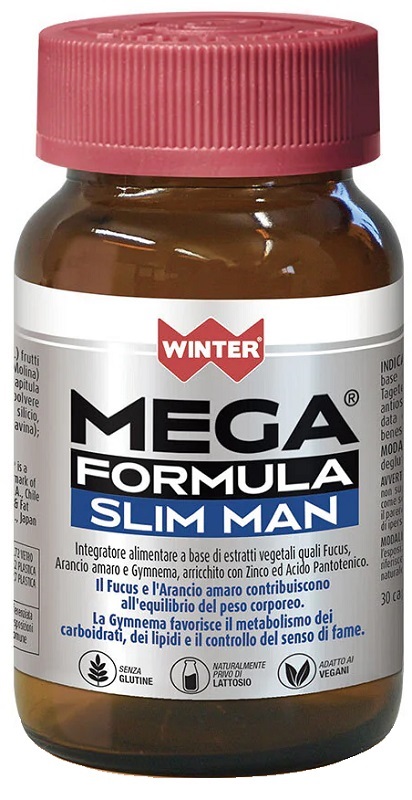 WINTER MEGA FORMULA SLIM MAN 40 COMPRESSE - Farmacia Mortise