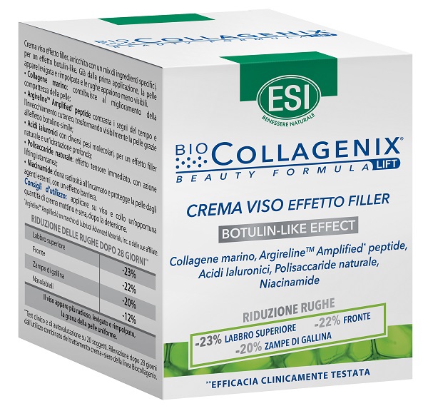 ESI BIOCOLLAGENIX CREMA VISO EFFETTO FILLER 50 ML - Farmacia Mortise