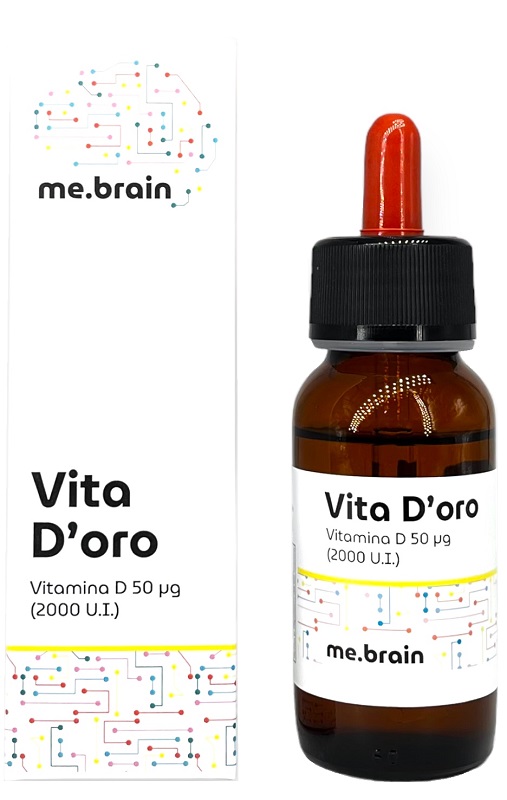 ME.BRAIN VITA D'ORO 50 ML - Farmacia Mortise