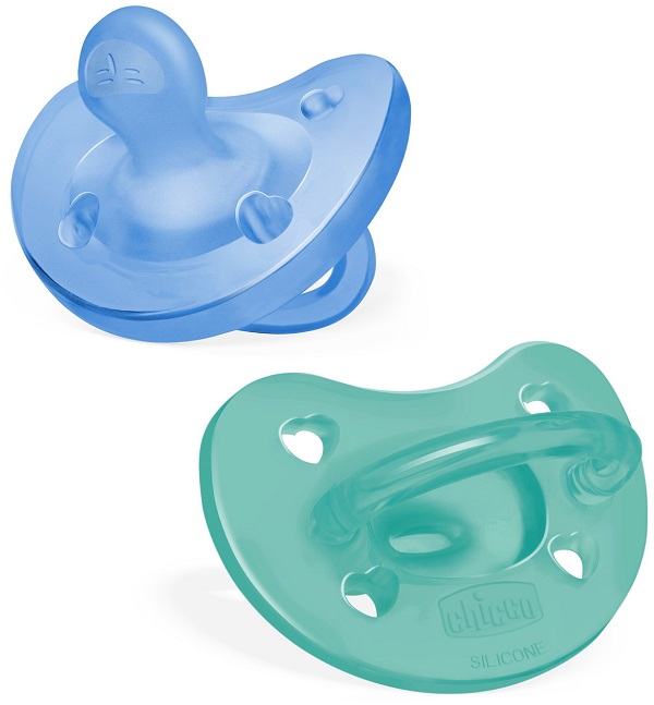 CHICCO GOMMOTTO SILICONE AZZURRO 16-36 MESI 2 PEZZI - Farmacia Mortise