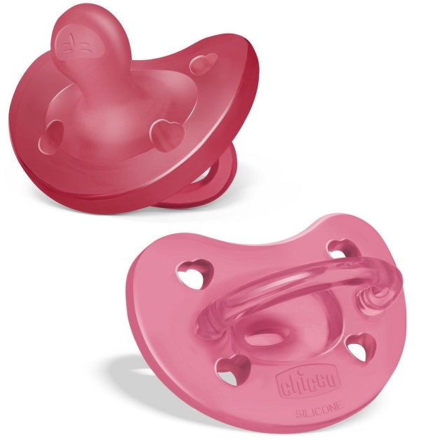 CHICCO GOMMOTTO SILICONE ROSA 16-36 MESI 2 PEZZI - Farmacia Mortise