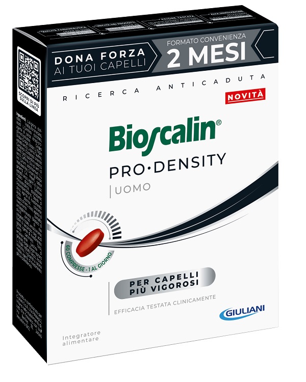 BIOSCALIN PRO DENSITY UOMO 60 COMPRESSE - Farmacia Mortise