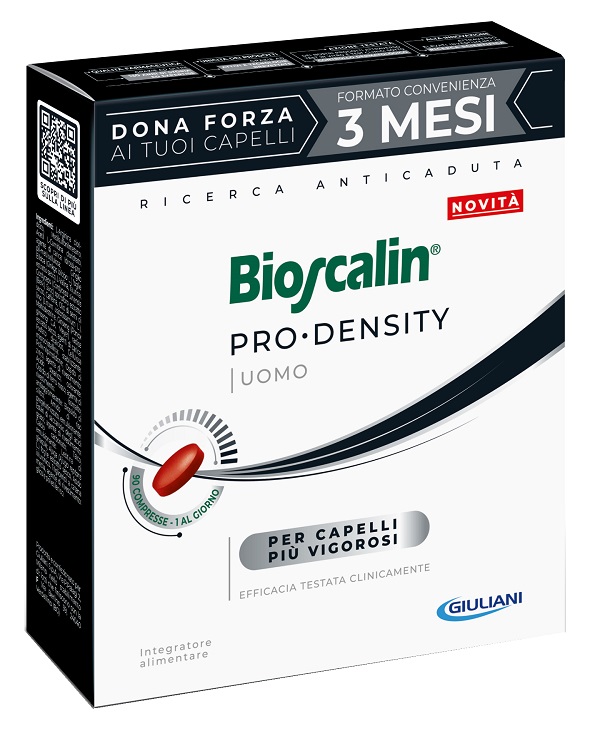 BIOSCALIN PRO DENSITY UOMO 90 COMPRESSE - Farmacia Mortise