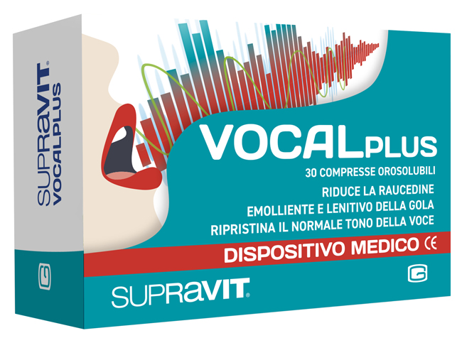 SUPRAVIT VOCALPLUS 30 COMPRESSE OROSOLUBILI - Farmacia Mortise