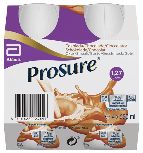 PROSURE CHOCOLATE 4 BOTTIGLIE DA 220 ML - Farmacia Mortise