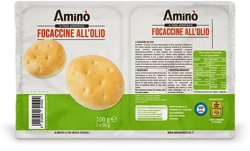 AMINO' FOCACCINE OLIO 100 G - Farmacia Mortise