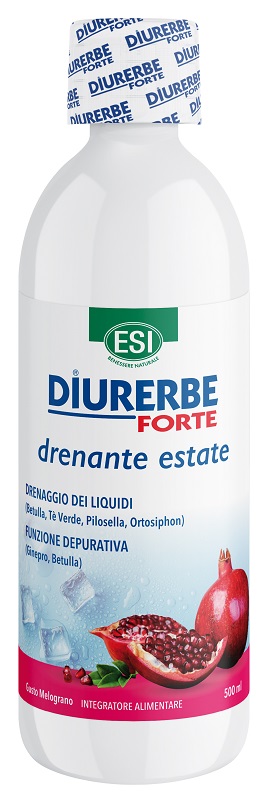 ESI DIURERBE FORTE DRENANTE ESTATE MELOGRANO 500 ML - Farmacia Mortise