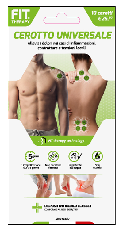 FIT THERAPY CEROTTO UNIVERSALE 10 PEZZI - Farmacia Mortise