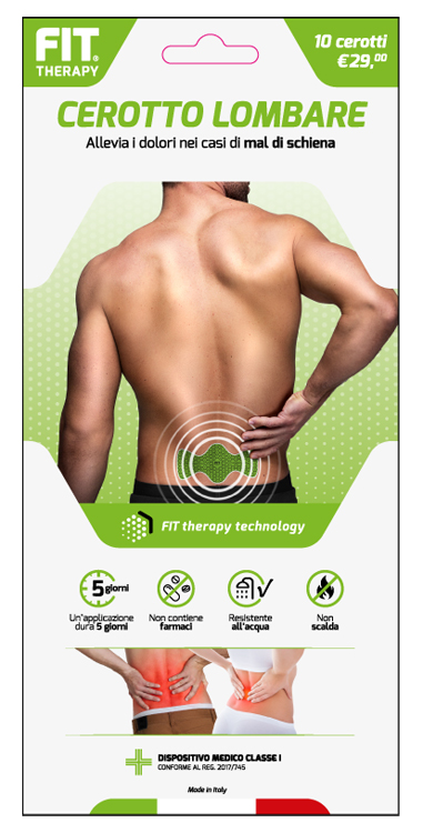 FIT THERAPY CEROTTO LOMBARE 10 PEZZI - Farmacia Mortise