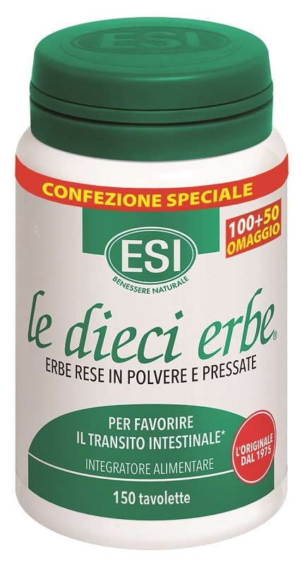 ESI LE DIECI ERBE 100 TAVOLETTE + 50 TAVOLETTE OMAGGIO - Farmacia Mortise