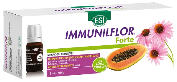 ESI IMMUNILFLOR MINI DRINK FORTE 12 MINI DRINK - Farmacia Mortise