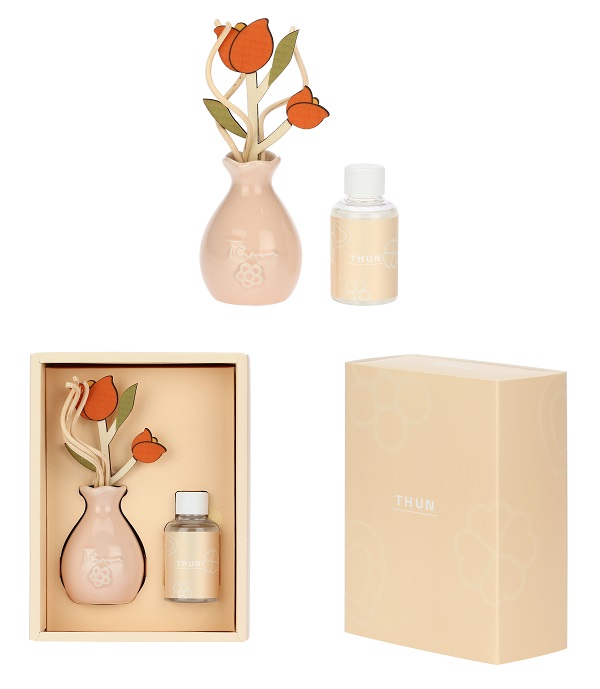 DIFFUSORE CON BACCHETTE + REFIL TULIPANO - Farmacia Mortise