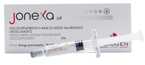 JONEXA UP SIRINGA INTRA-ARTICOLARE SODIO IALURONATO CROSS-LINKATO 2% 4,4 ML - Farmacia Mortise