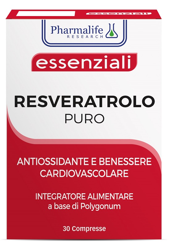 RESVERATROLO PURO 30 COMPRESSE - Farmacia Mortise