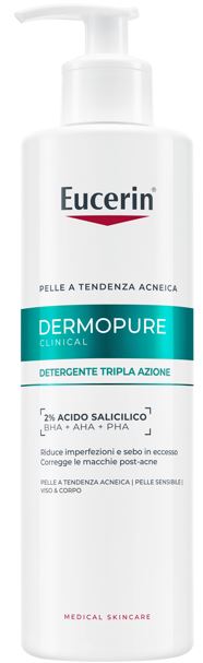 EUCERIN EIS DERMOP DETERGENTE TRIPLA AZIONE 400 ML - Farmacia Mortise