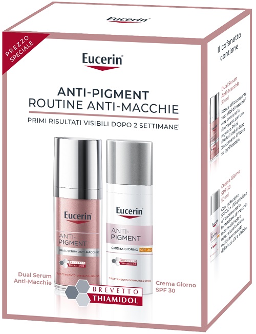 EUCERIN EES ROUTINE PACK AP Q4 2024 1 ANTI PIGMENT DUAL SERUM 30 ML + 1 ANTI PIGMENT CREMA GIORNO SPF30 50 ML - Farmacia Mortise