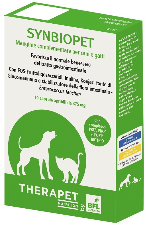SYNBIOPET THERAPET 10 CAPSULE - Farmacia Mortise