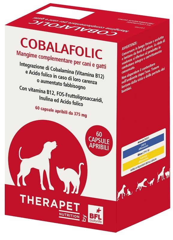 COBALAFOLIC THERAPET 60 CAPSULE - Farmacia Mortise