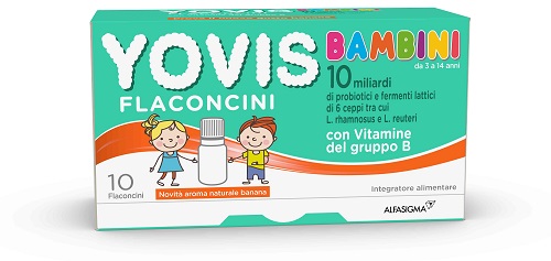 YOVIS BAMBINI BANANA 10 FLACONCINI DA 10 ML - Farmacia Mortise