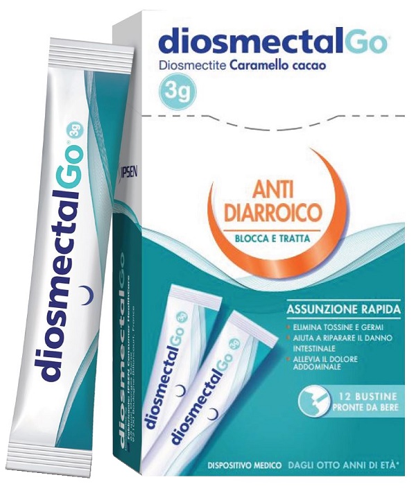 DIOSMECTALGO CARAMELLO CACAO 12 STICK - Farmacia Mortise