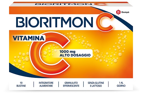BIORITMON C 1000MG VITAMINA C 10 BUSTINE - Farmacia Mortise