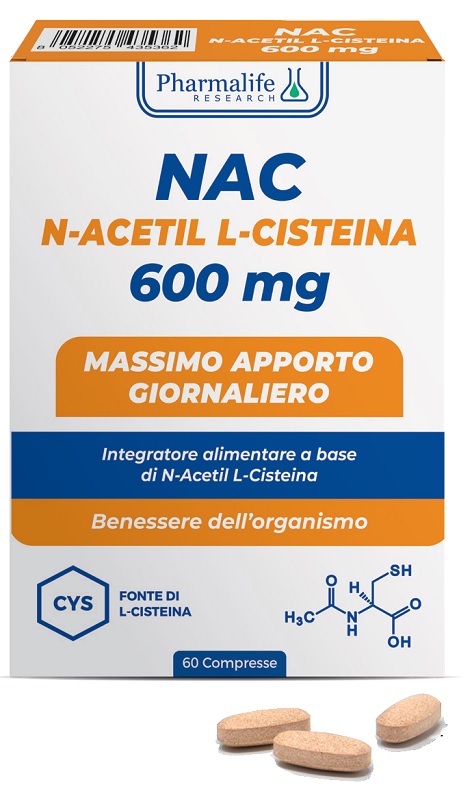 NAC 600MG 60 COMPRESSE - Farmacia Mortise