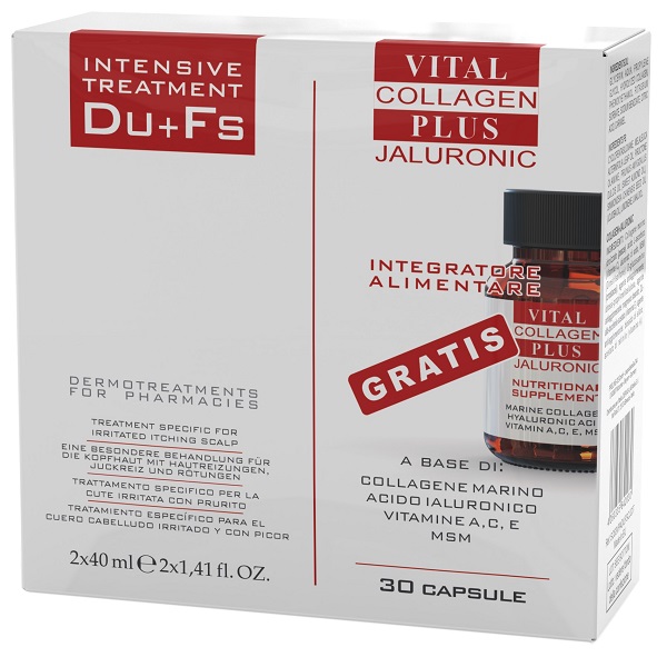 VITAL PLUS ACTIVE DU+FS PROMO+CAPS JAL COL 2X40 ML + 30 CAPSULE - Farmacia Mortise