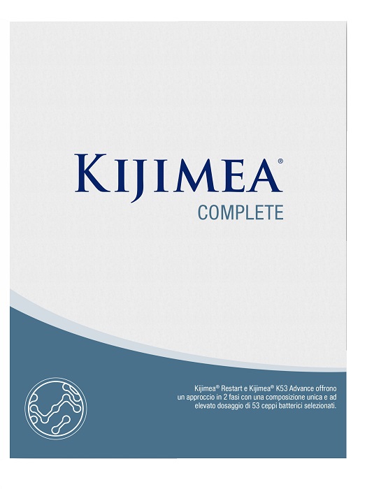 KIJIMEA COMPLETE KIJIMEA RESTART 27 CAPSULE DA 0,29 G + KIJIMEA 53 ADVANCE 84 CAPSULE DA 0,26 G - Farmacia Mortise