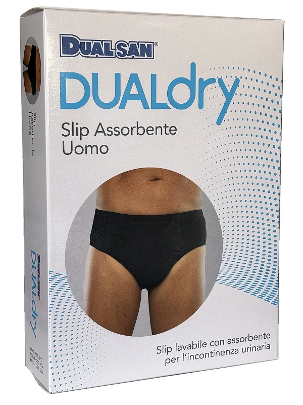 SLIP ASSORBENTE DUALDRY UOMO MEDIUM 1 - Farmacia Mortise