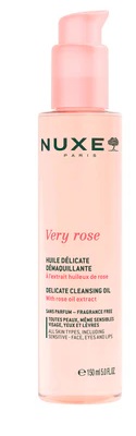 NUXE VERY ROSE DELICATE CLEANSING OIL 150 ML - Farmacia Mortise