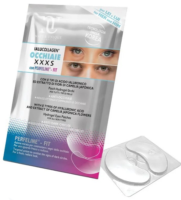 NATUR UNIQUE IALUCOLLAGEN OCCHIAIE XXXS PATCH HYDROGEL 2 PEZZI - Farmacia Mortise